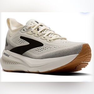 Brooks Glycerin 23 Women’s Running Sneakers White, Biscuit and Black Shoes 7